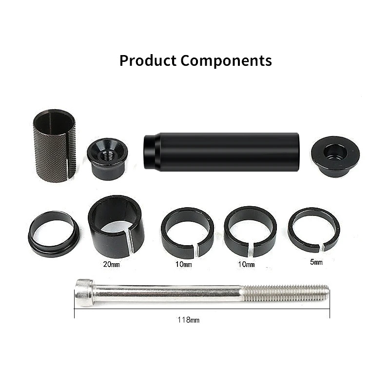 Bicycle Fork Steerer Tube Exte - đánh giá và giá Stem Extender Tube