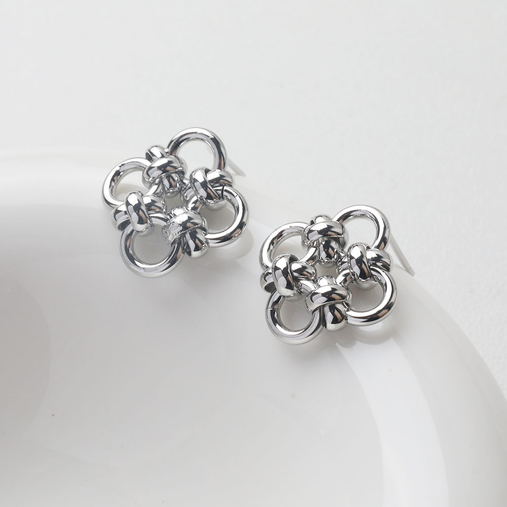 4PCS Dainty Flower Ear Studs E - đánh giá và giá Florist Supplies