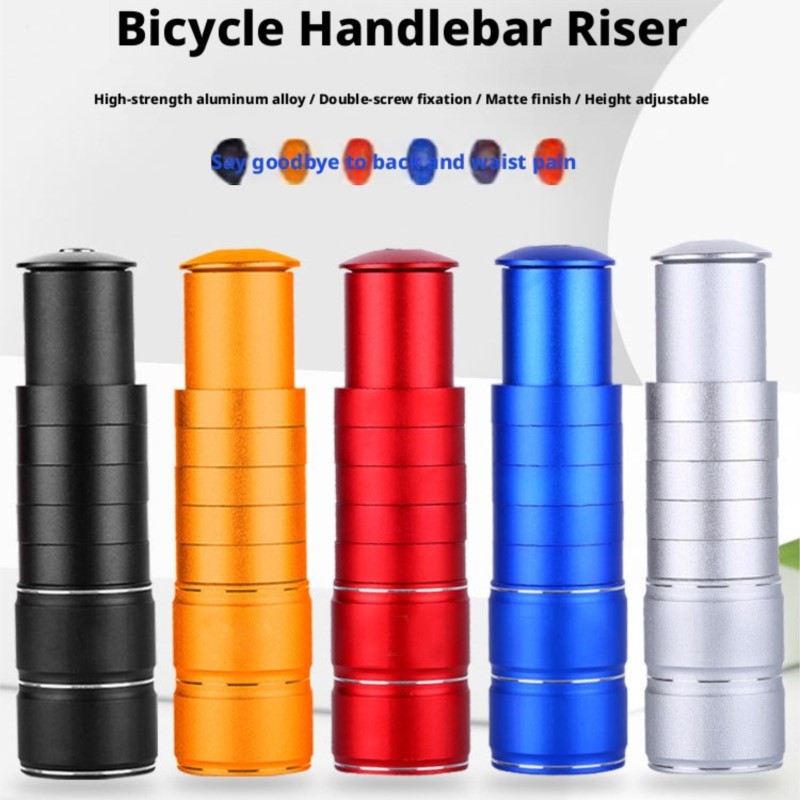 Adjustable Bike Handlebar Rise - đánh giá và giá Stem Extender Tube
