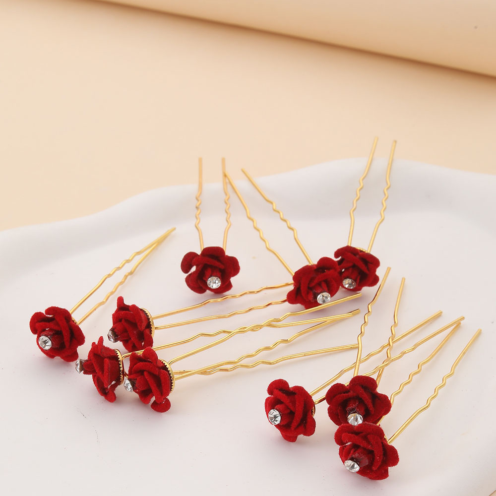 10Pcs Rose Hair Accessories We - đánh giá và giá Florist Supplies