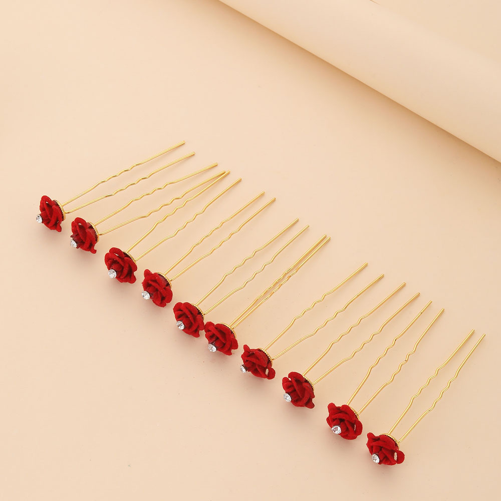 10Pcs Rose Hair Accessories We - đánh giá và giá Florist Supplies