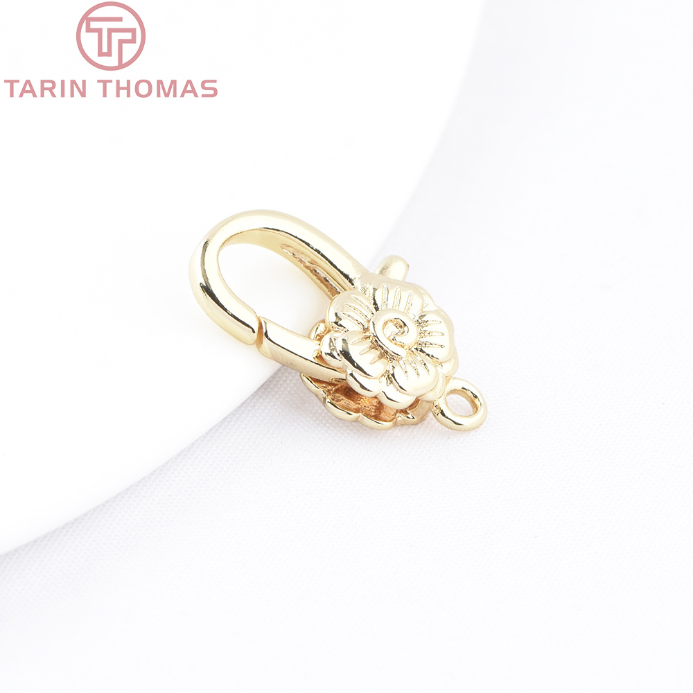 (9730) 4PCS 10x18MM 24K Gold C - đánh giá và giá Florist Supplies